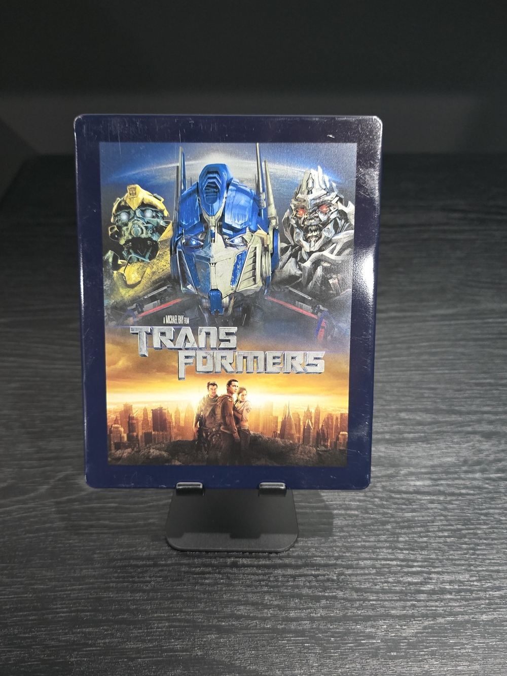 Unbranded Blue Transformers Decorative Display Plaque